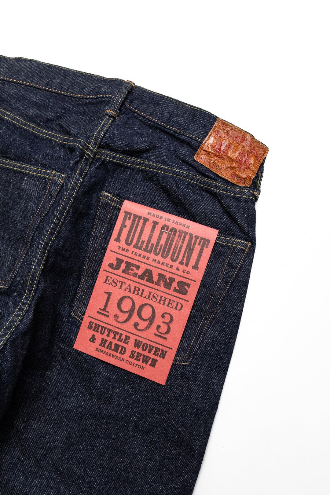 Fullcount 1110W Relaxed Tapered – BLUE IN GREEN SOHO