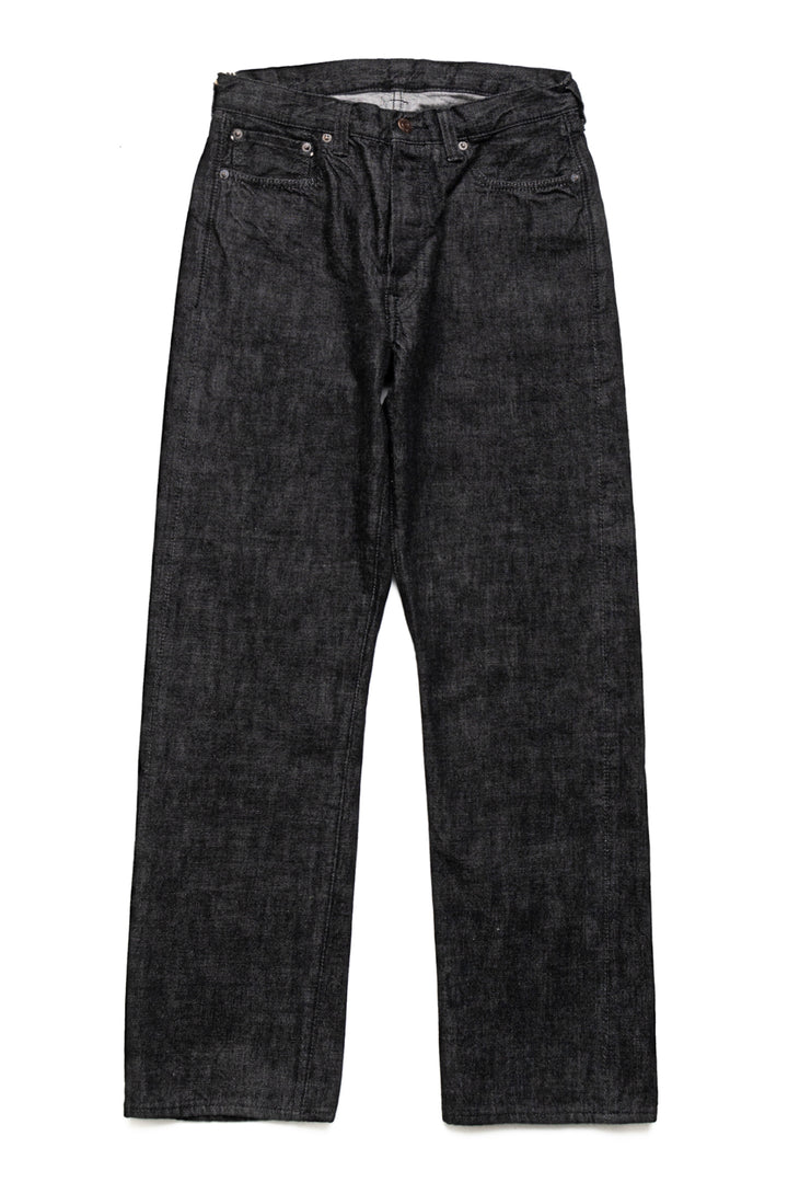 パンツ fullcount 1101BK Black denim W32 Fullcount 1101BK Straight Black Selvedge Denim – BLUE IN GREEN SOHO