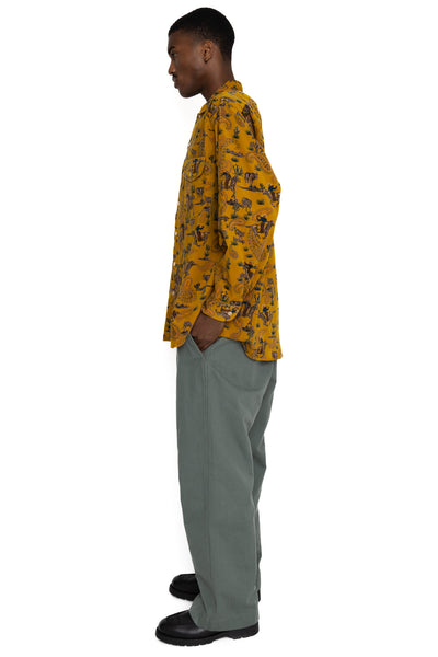 WORK Classic Fit Cowboy Print - Yellow