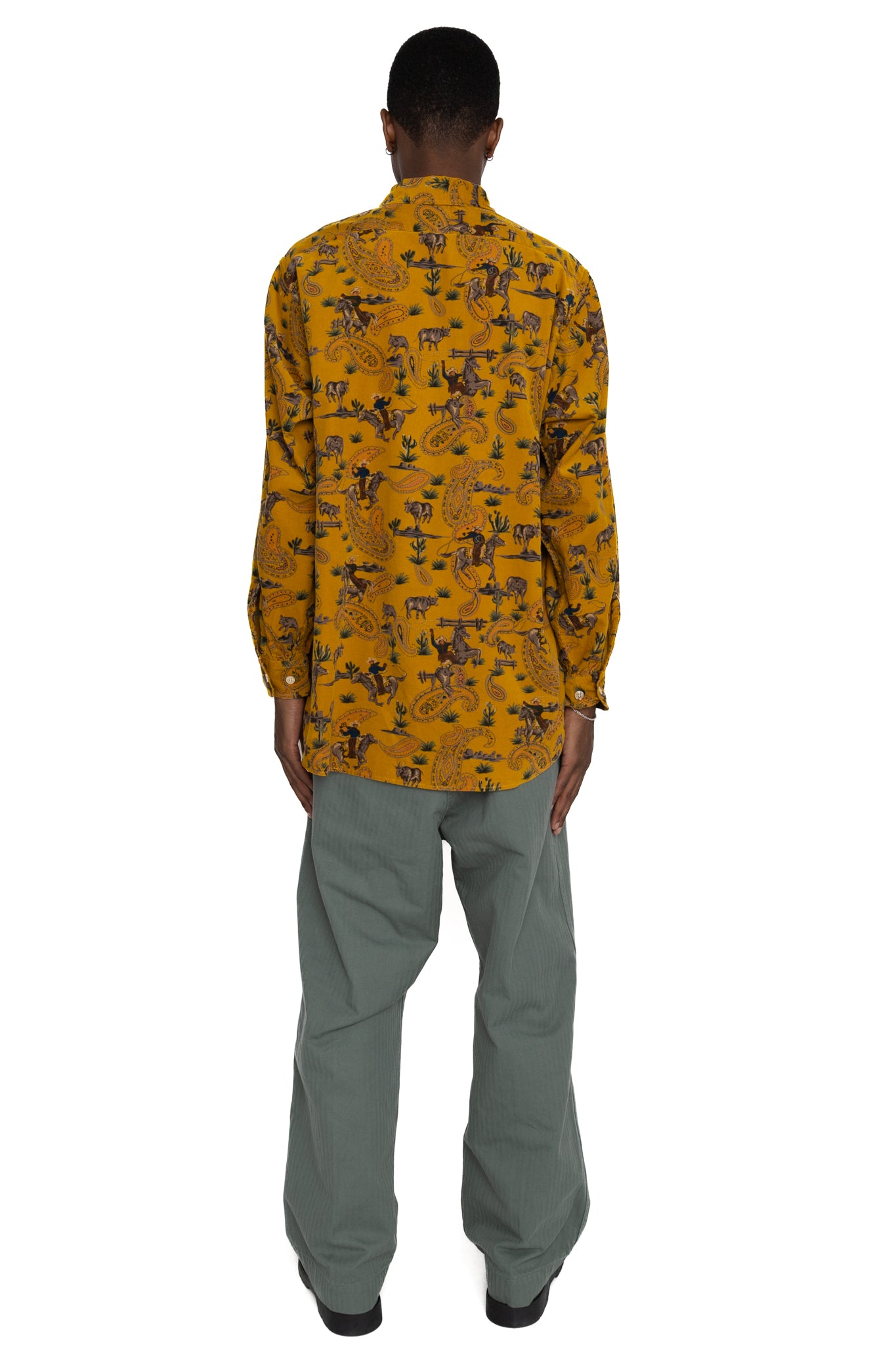 WORK Classic Fit Cowboy Print - Yellow