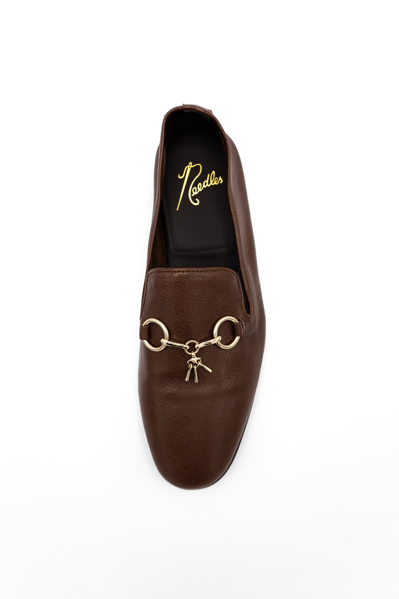 Tassel Bit Unlined Slip-On - Brown