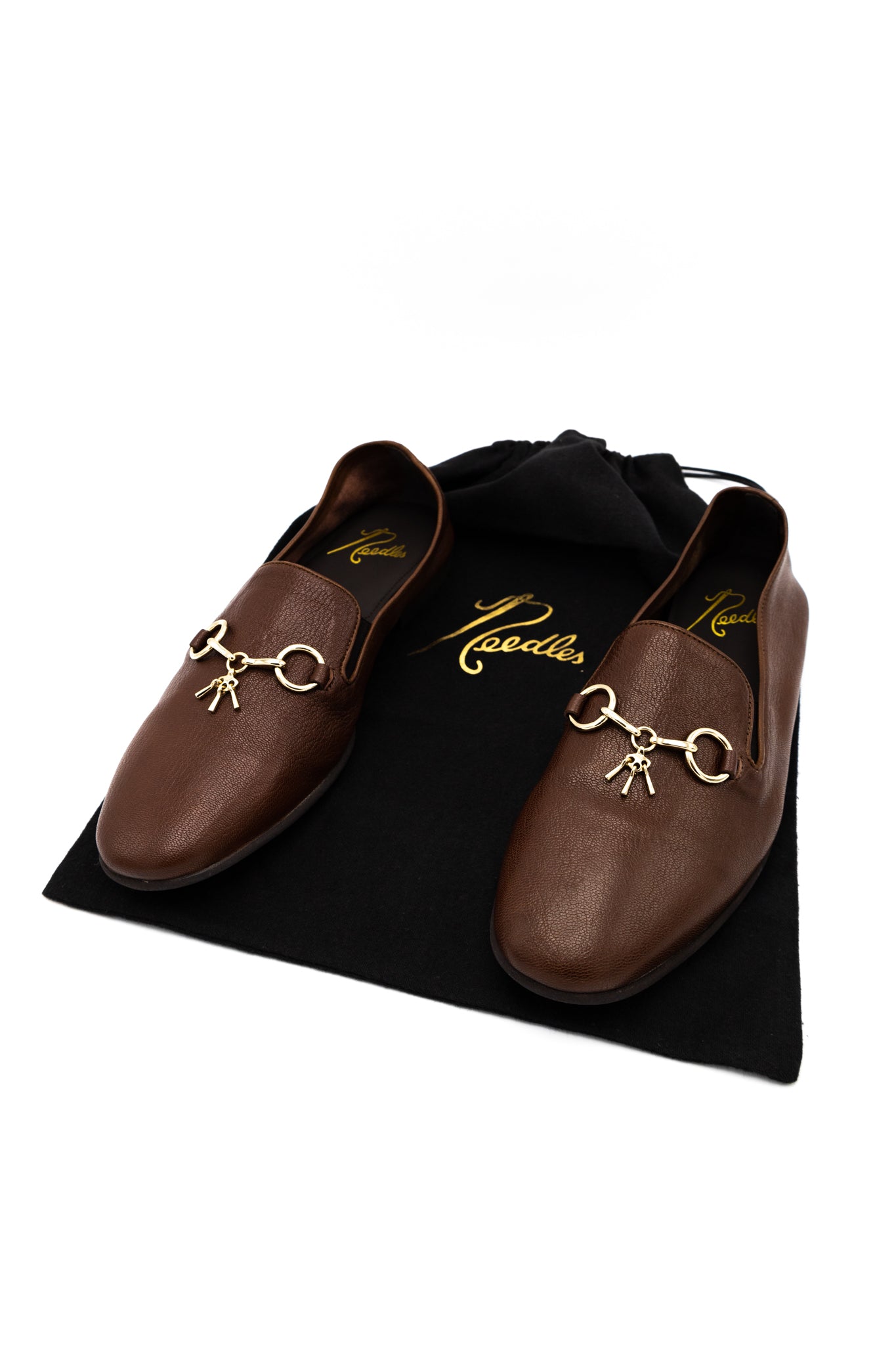 Tassel Bit Unlined Slip-On - Brown