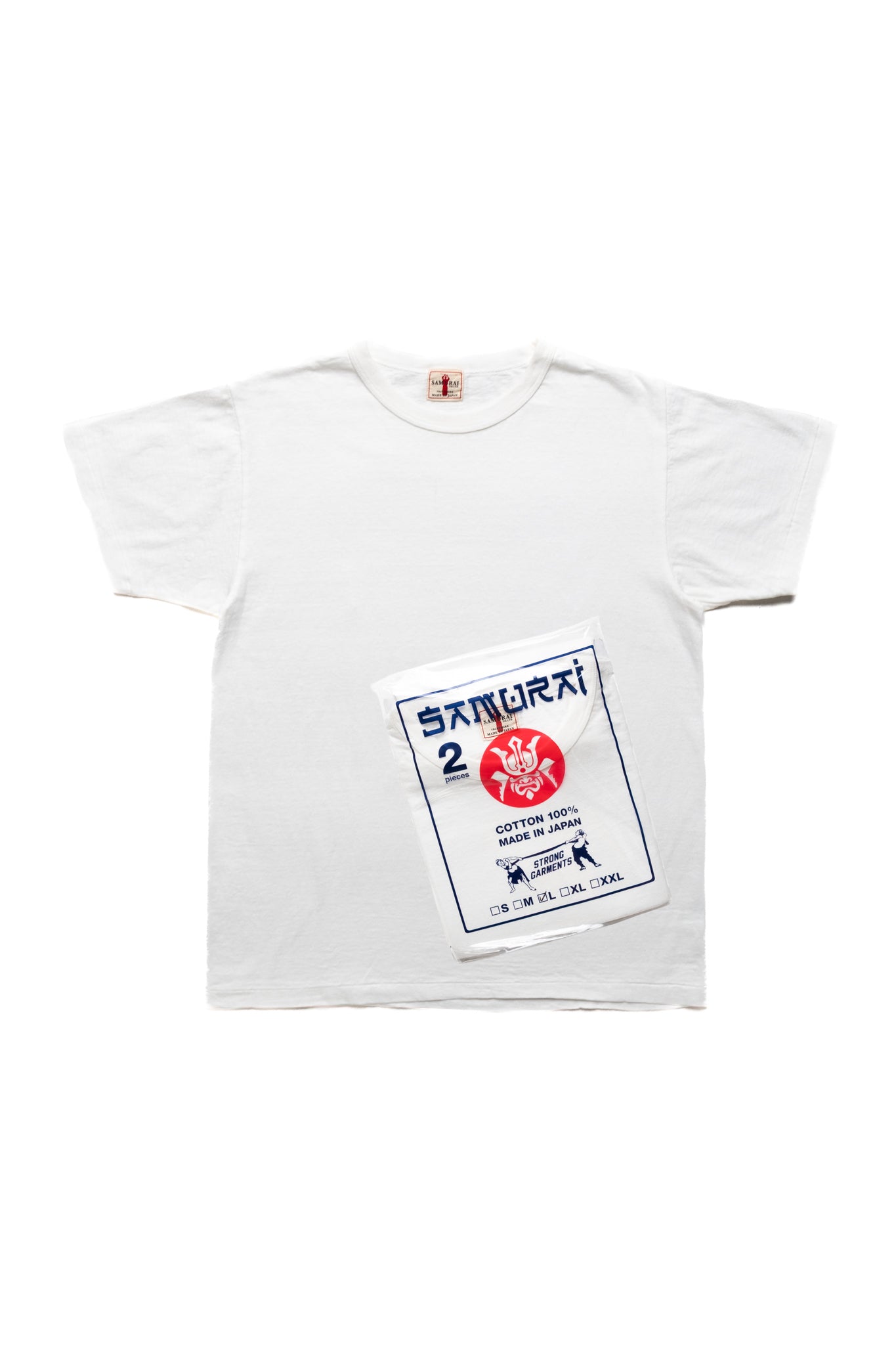 Medium Weight 2 Pack Tee - White