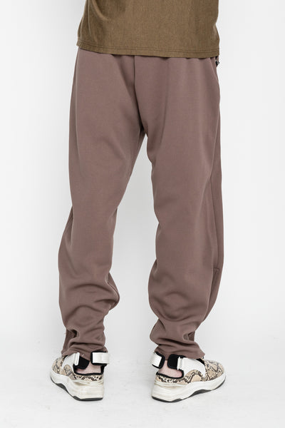 Smooth Jersey KOCHI & ZEPHYR Straight Pants (Front Line) - Light Brown