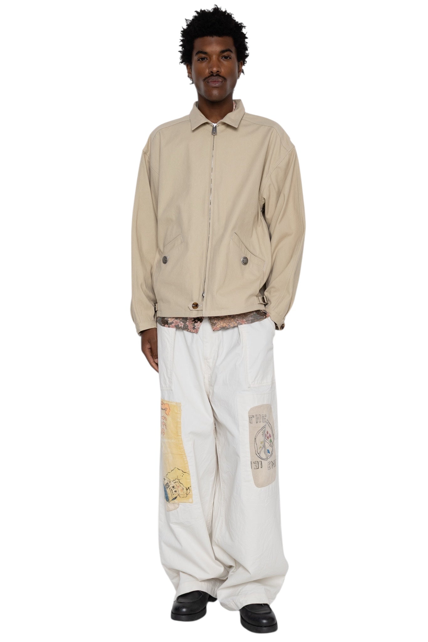 Kapital Water Repellent Canvas ZIP-UP KAYAK PAW-PAW Blouson