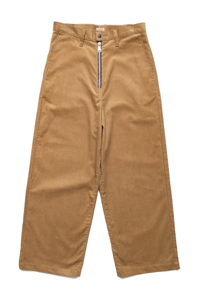 Kapital 8oz Corduroy ZIPPER PORT Baggy Pants - Beige – BLUE IN