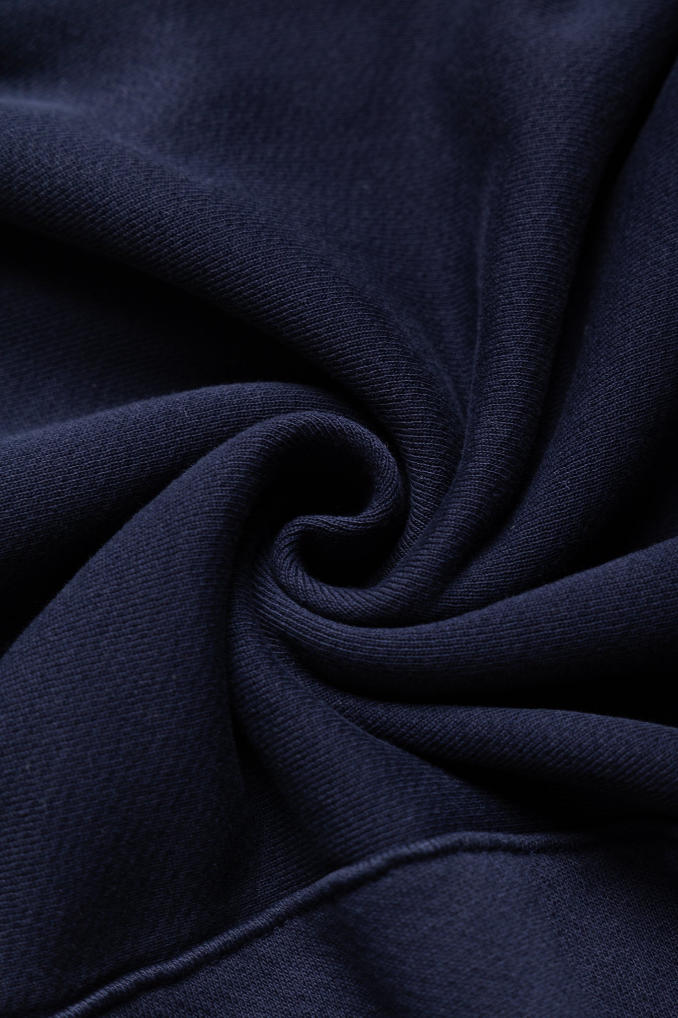 Cropped Hoodie - Navy