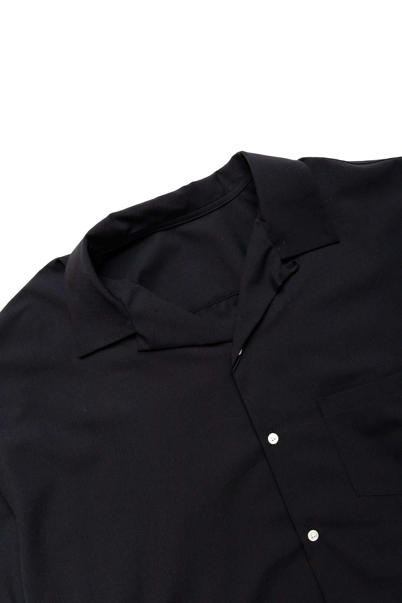 Re-Engineered Overshirt Short Sleeve - Black