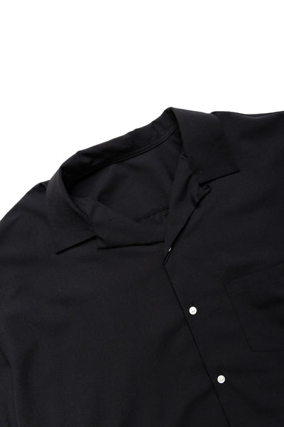 Re-Engineered Overshirt Short Sleeve - Black