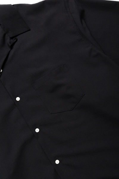 Re-Engineered Overshirt Short Sleeve - Black