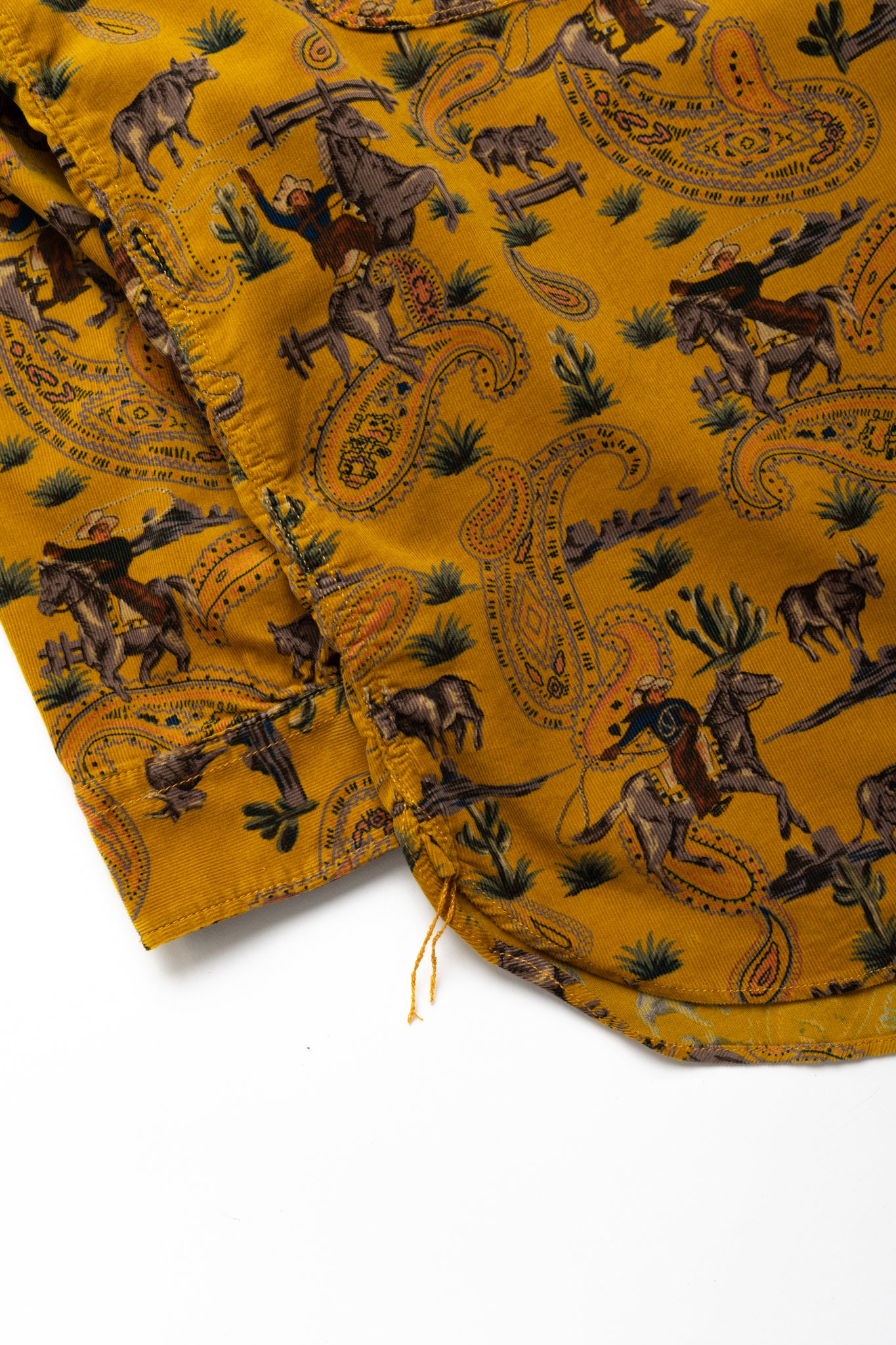 WORK Classic Fit Cowboy Print - Yellow