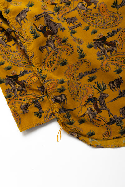 WORK Classic Fit Cowboy Print - Yellow