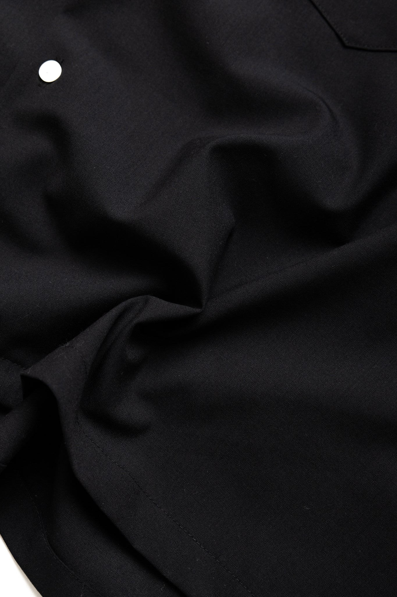 Re-Engineered Overshirt Short Sleeve - Black