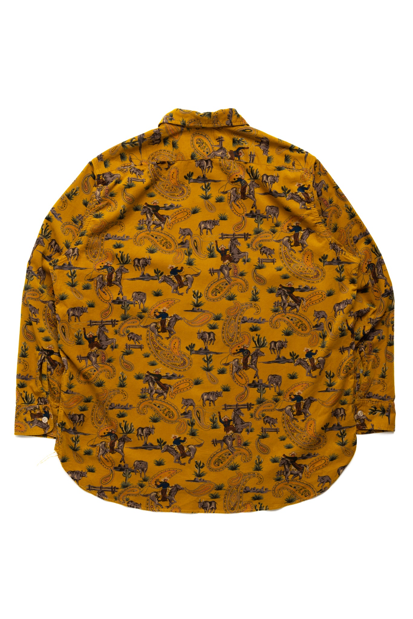 WORK Classic Fit Cowboy Print - Yellow