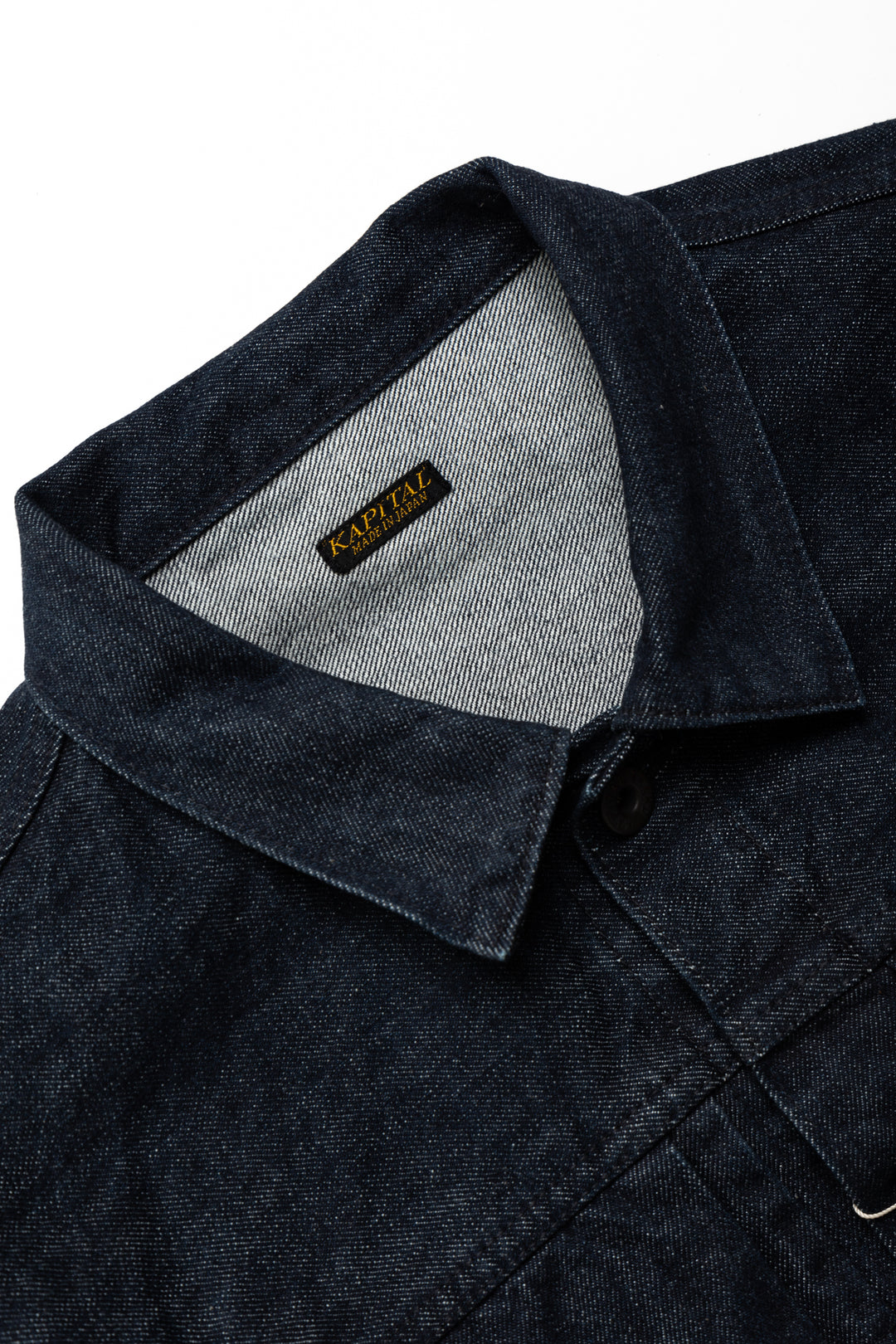 Kapital 14oz Denim 1st JKT (BLK-Thread ver.) – BLUE IN GREEN SOHO