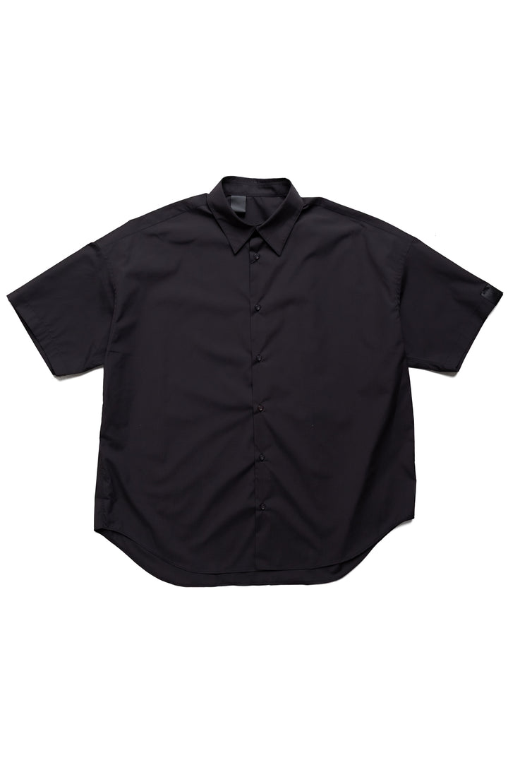 トップス N.hoolywood HALF SLEEVE BIG SHIRT N. Hoolywood Half Sleeve Big Shirt - Black – BLUE IN GREEN SOHO