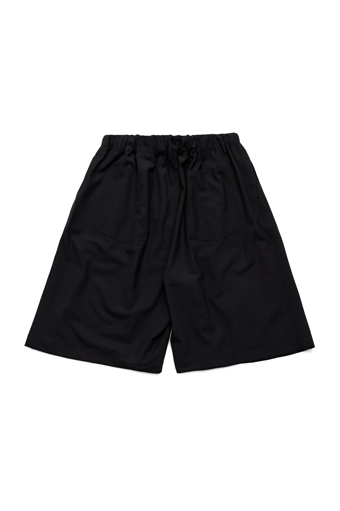 Circular Short Pants - Black