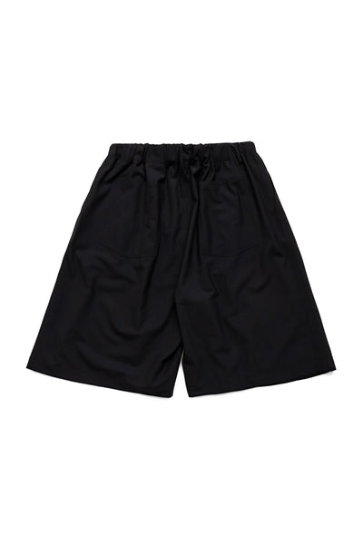 Circular Short Pants - Black
