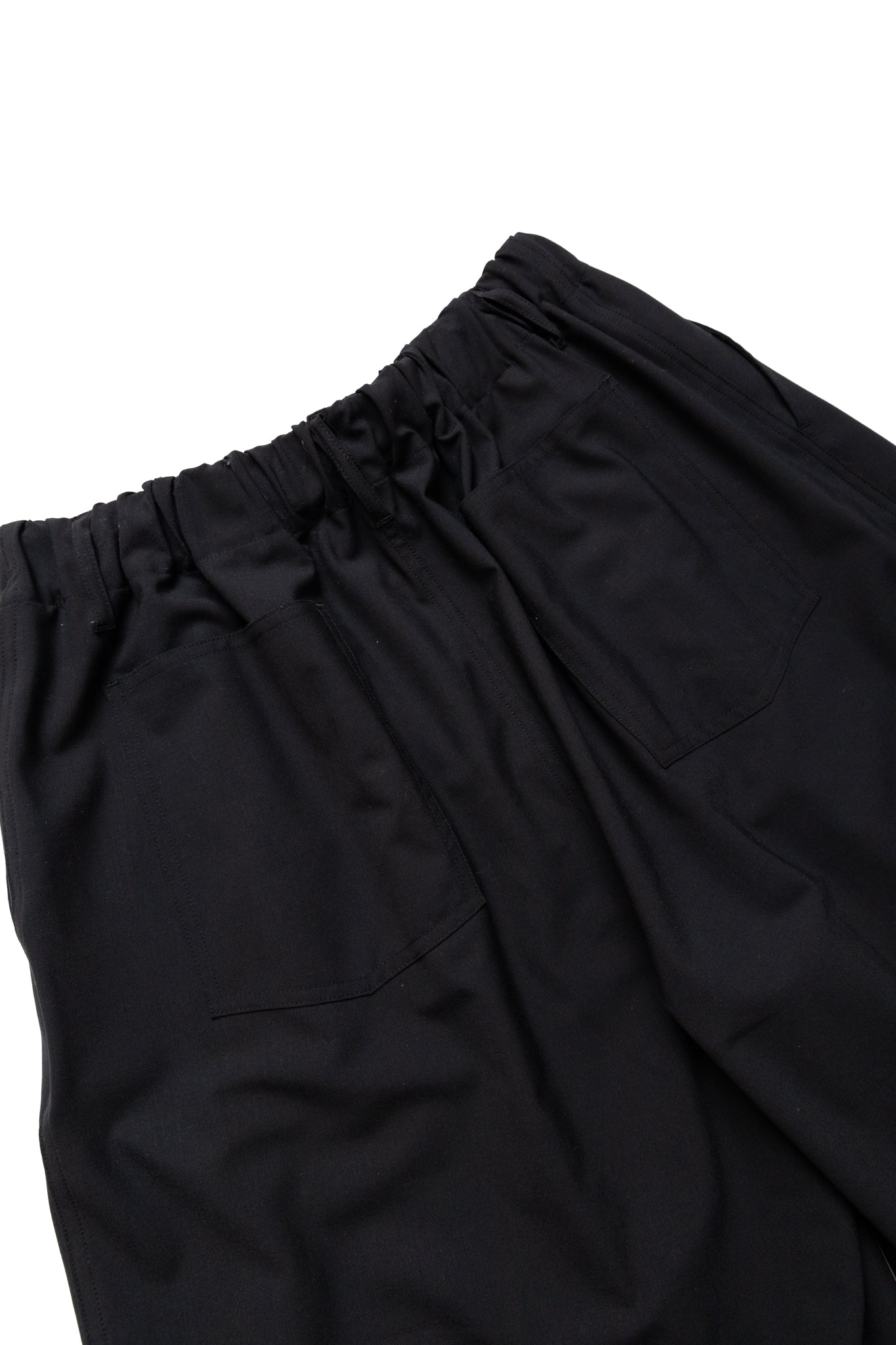 Circular Short Pants - Black