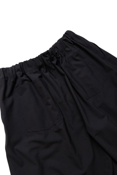 Circular Short Pants - Black