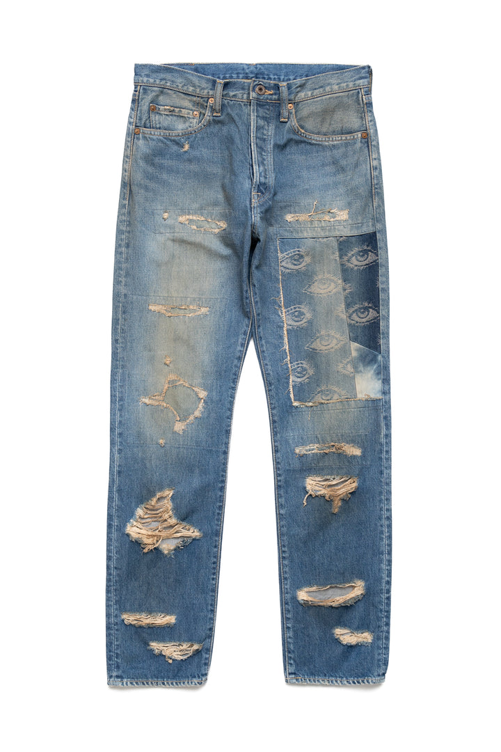 Kapital 14oz Denim 5P MONKEY CISCO (SPEAKEASY Dixie Remake