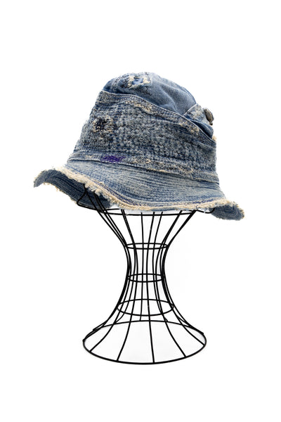 11.5oz Denim THE OLD MAN AND THE SEA Hat (CRASH REMAKE)
