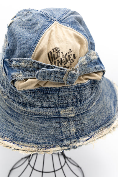 11.5oz Denim THE OLD MAN AND THE SEA Hat (CRASH REMAKE)