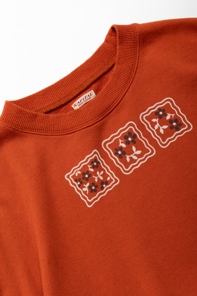 30/- SWT Knit COOKIE Pocket Crew SWT (LUCKY COOKIES) - Orange