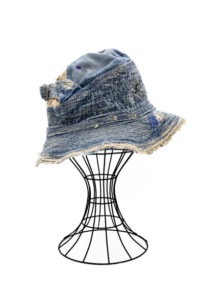 11.5oz Denim THE OLD MAN AND THE SEA Hat (CRASH REMAKE)