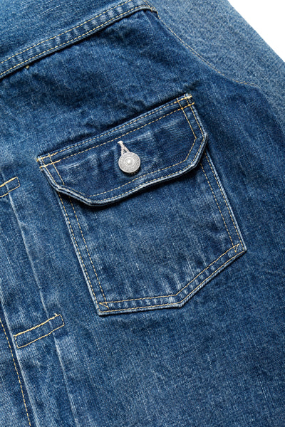14.25oz Denim Jacket 1953 Model - Aged Model