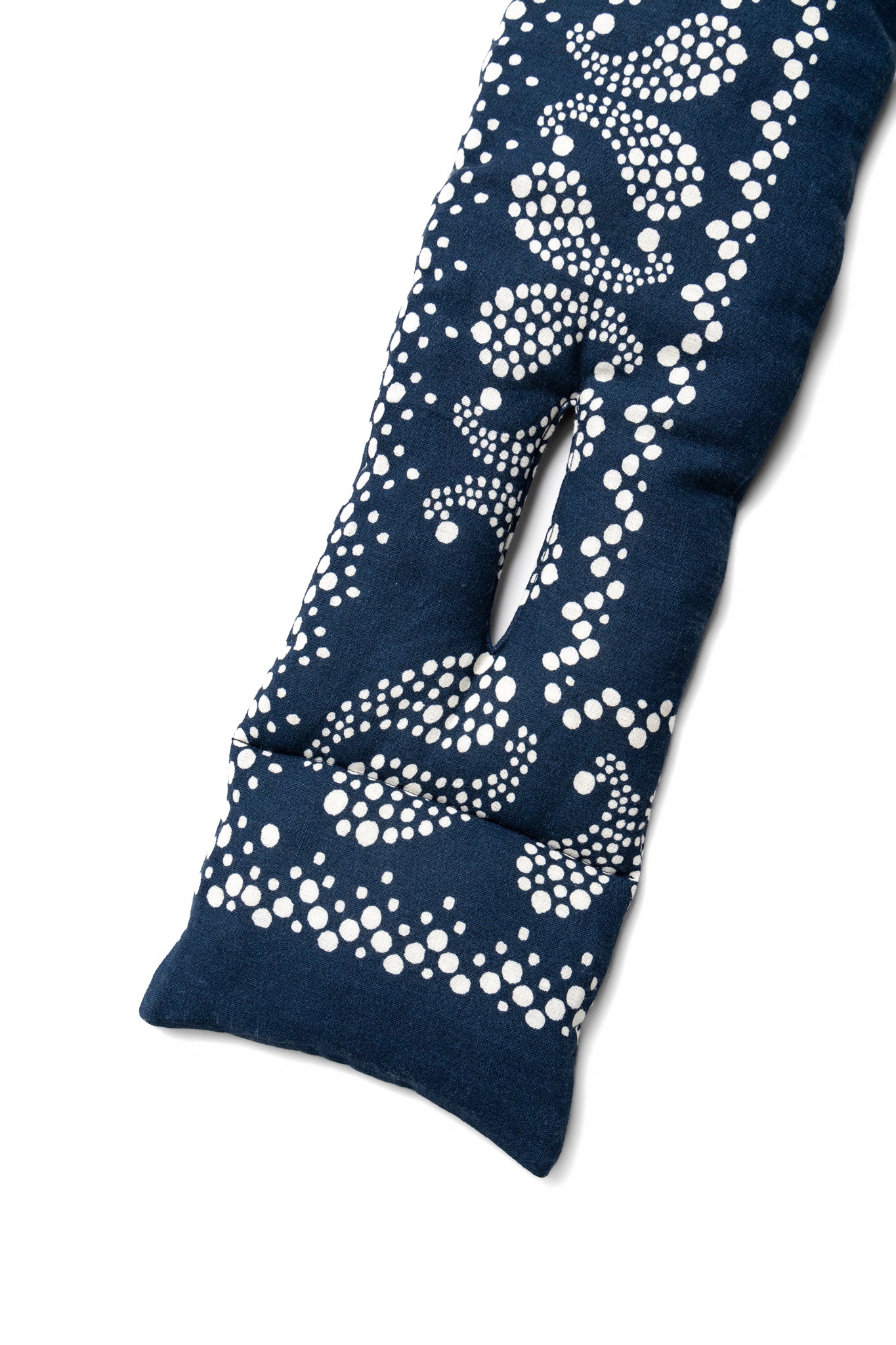 Linen Rayon Bandana KESA Scarf - Navy