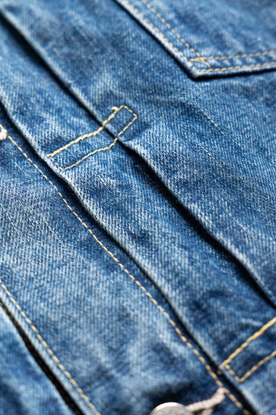 14.25oz Denim Jacket 1953 Model - Aged Model
