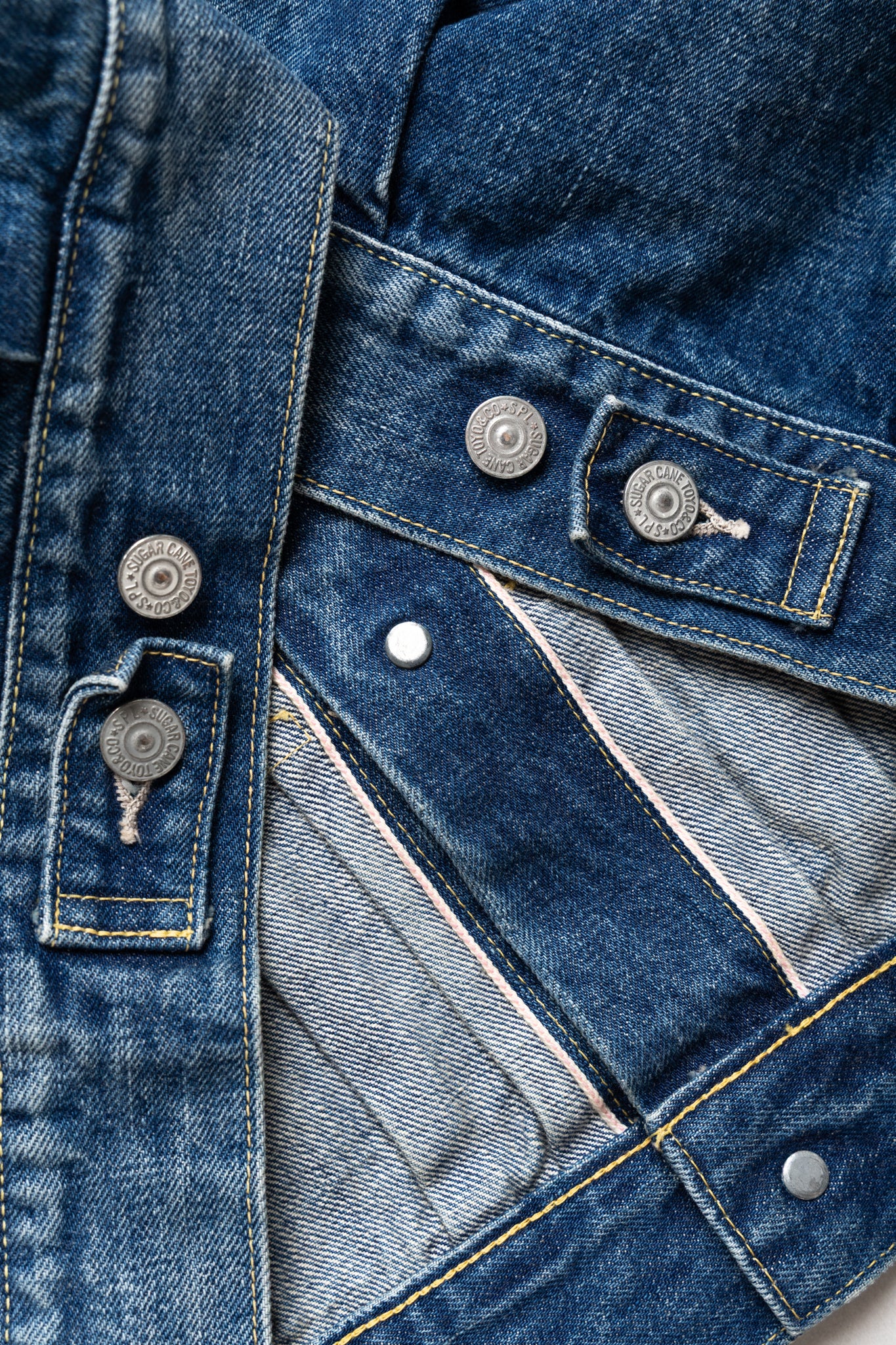 14.25oz Denim Jacket 1953 Model - Aged Model