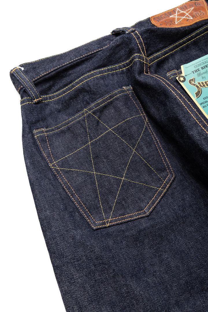 Sugar Cane 14.25oz Denim Union Star Jeans – BLUE IN GREEN SOHO