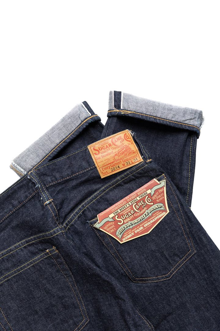 SUGAR CANE STANDARD DENIM “1947 MODEL” Sugar Cane's 1947 'Aged Model' Is Pre-Washed Done Right