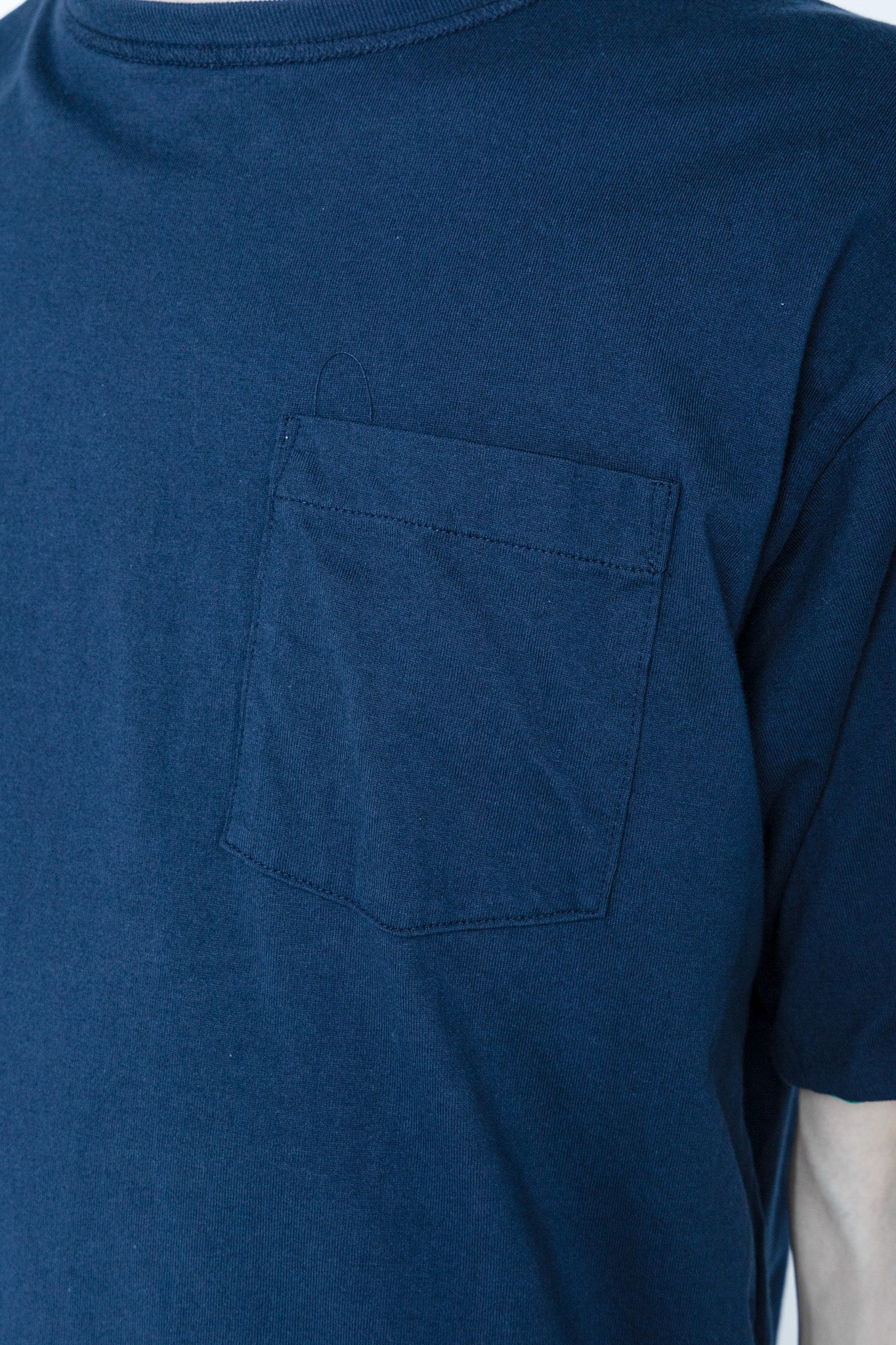 Whitesville 40/2 S/S Reversible Pocket T-Shirt - Kelly x Navy