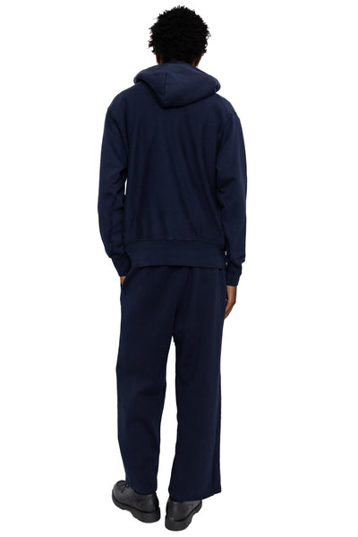 Cropped Hoodie - Navy
