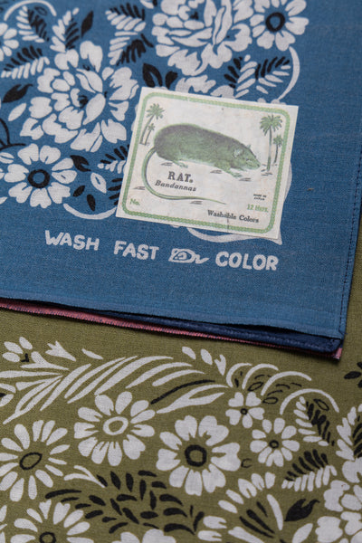 Fastcolor Selvedge Bandana (GARDEN Patchwork)