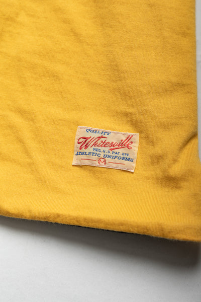 Whitesville 40/2 S/S Reversible Pocket T-Shirt - Navy x Gold