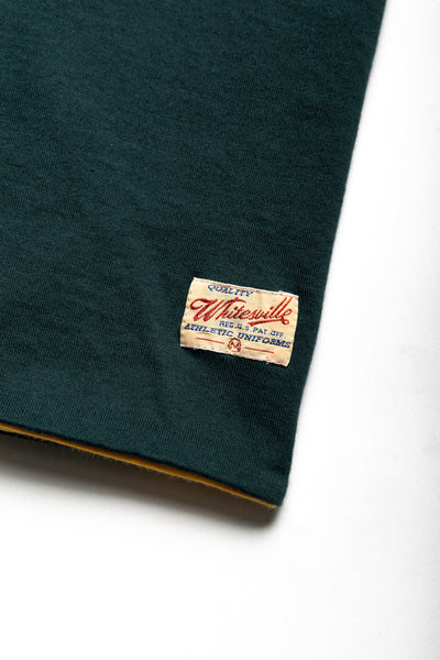 Whitesville 40/2 S/S Reversible Pocket T-Shirt - Gold x Green