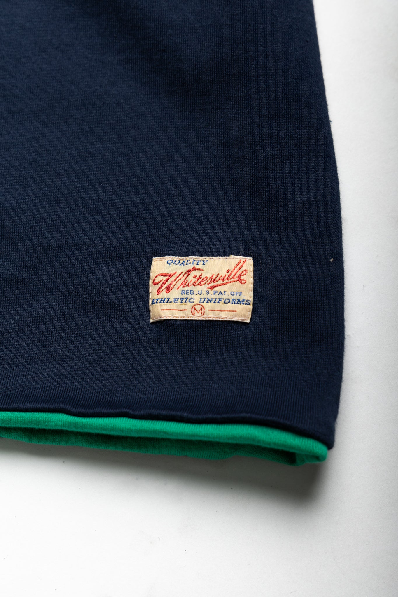 Whitesville 40/2 S/S Reversible Pocket T-Shirt - Kelly x Navy
