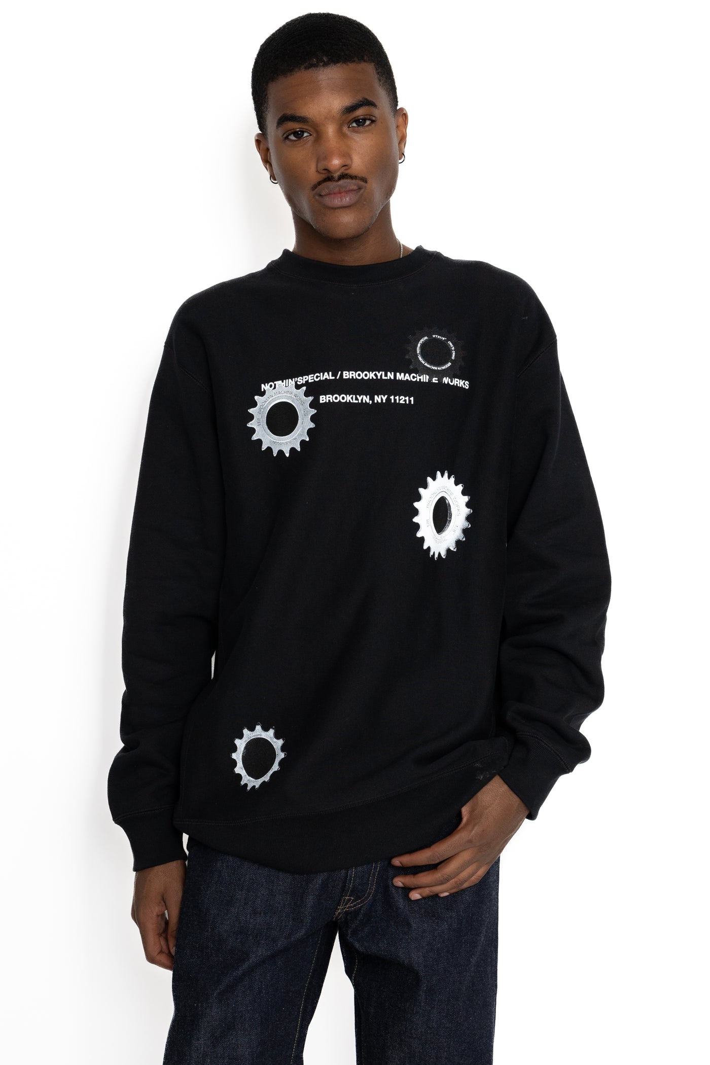 GANGSTA Crewneck - Black