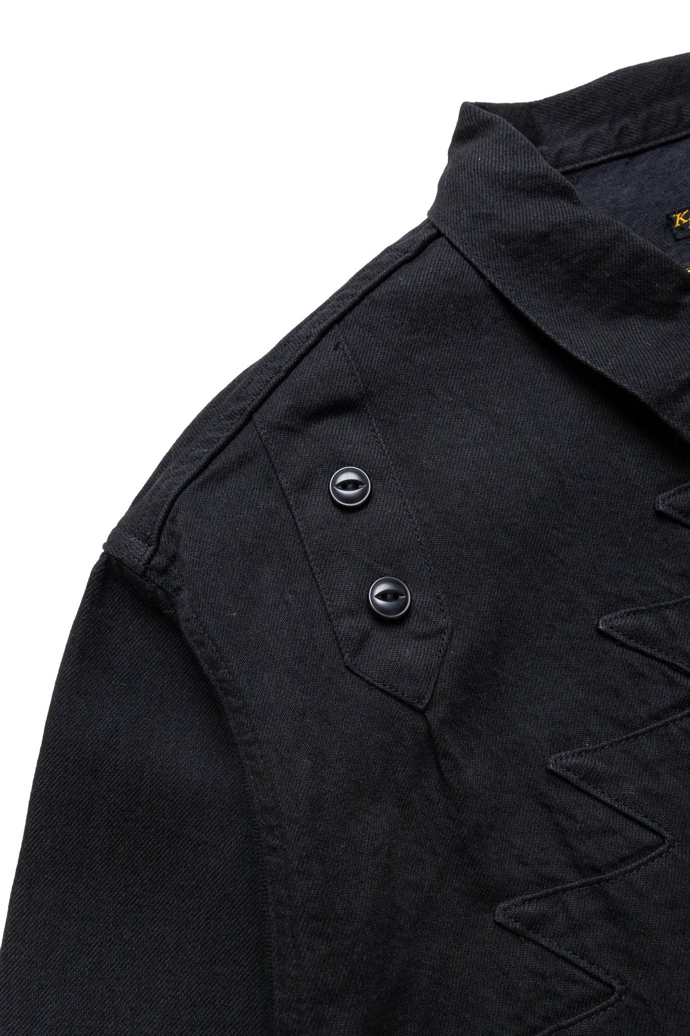 11.5oz BLK x BLK Denim Santo Domingo Thunderbird JKT