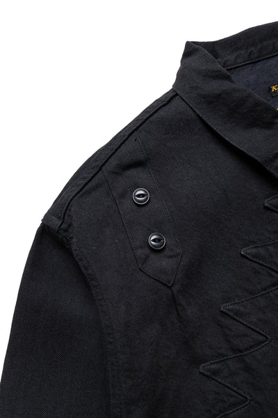 11.5oz BLK x BLK Denim Santo Domingo Thunderbird JKT