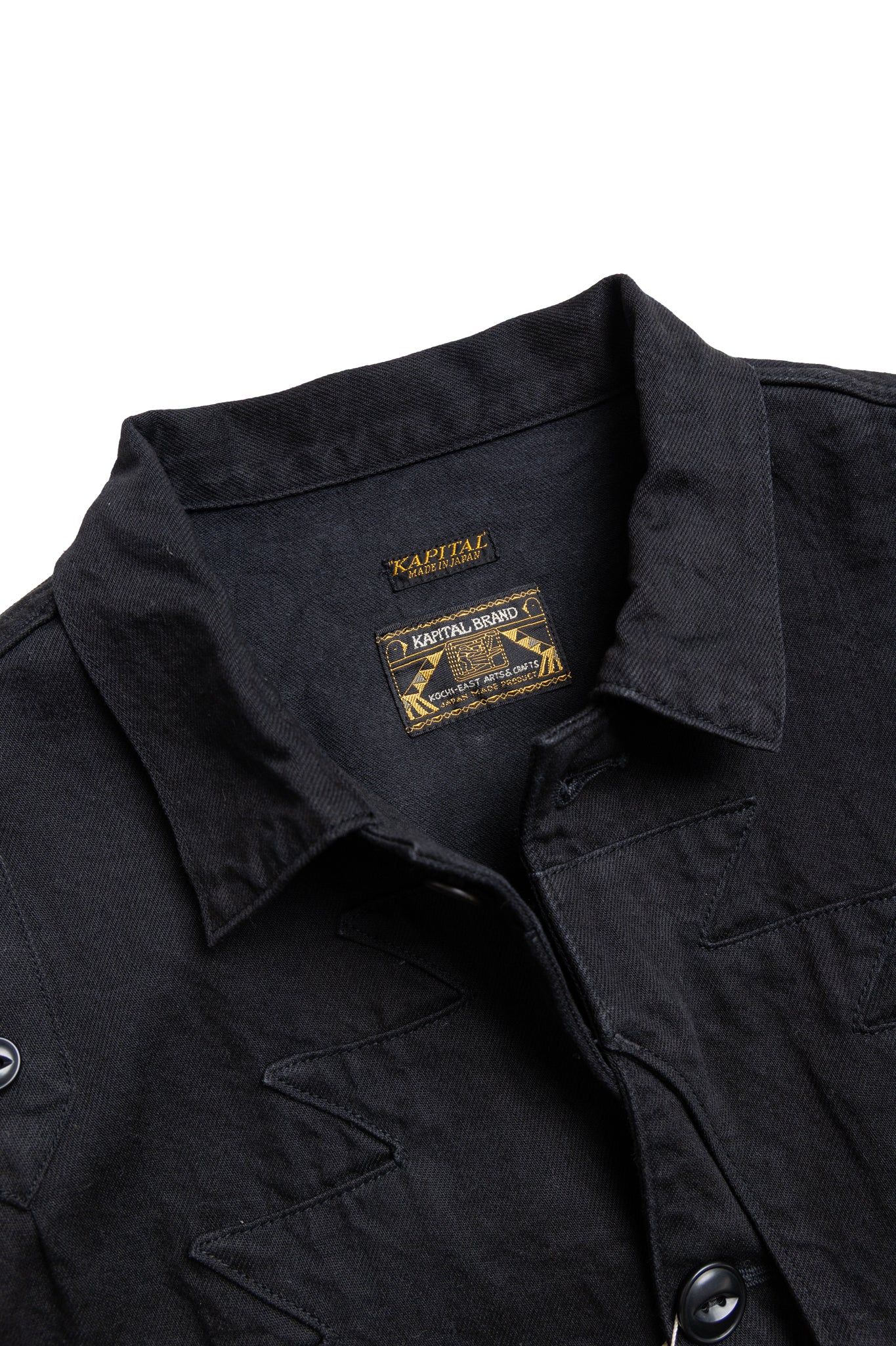 11.5oz BLK x BLK Denim Santo Domingo Thunderbird JKT