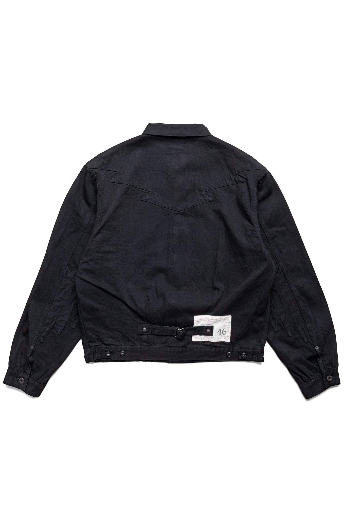 11.5oz BLK x BLK Denim Santo Domingo Thunderbird JKT