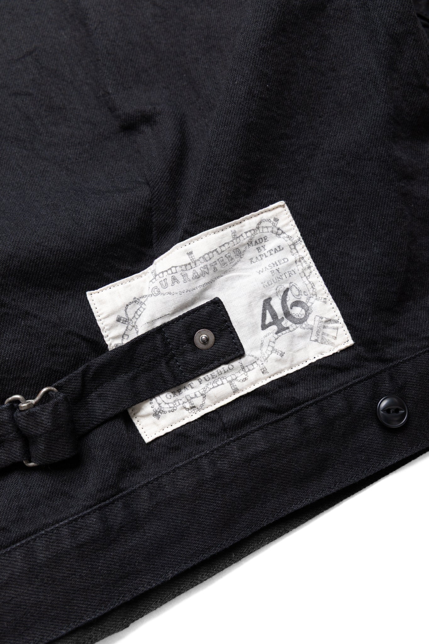 11.5oz BLK x BLK Denim Santo Domingo Thunderbird JKT