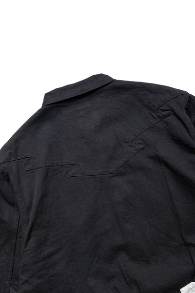11.5oz BLK x BLK Denim Santo Domingo Thunderbird JKT