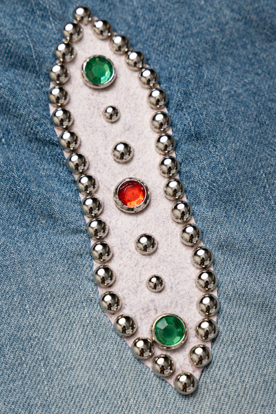14oz Denim Shorts (STUDS Remake) - Faded Indigo