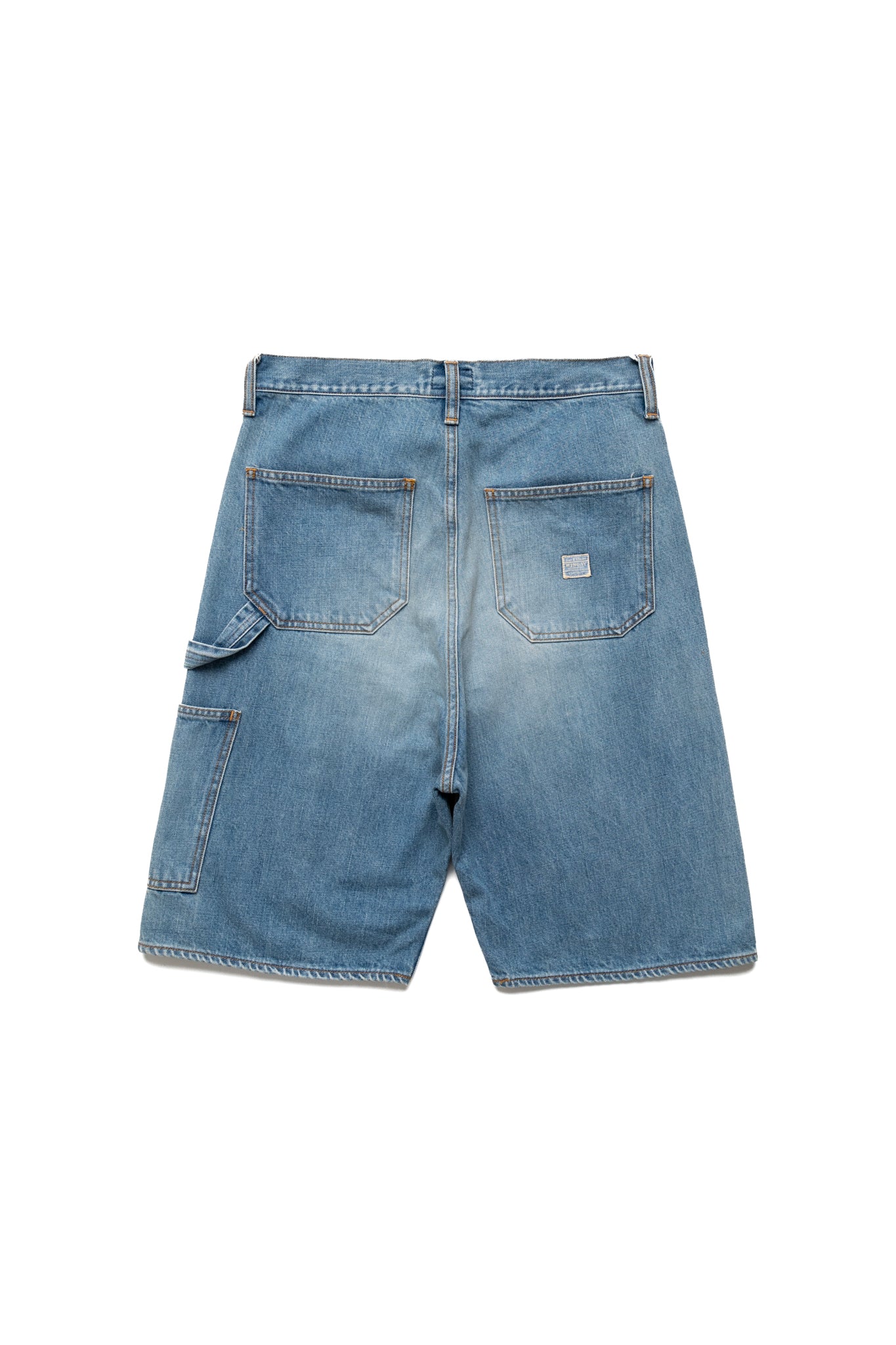 14oz Denim Shorts (STUDS Remake) - Faded Indigo